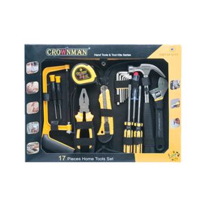 TOOLS SET 17PCS COMBINATION CROWNMAN TOOLS SET 17PCS COMBINATION CROWNMAN